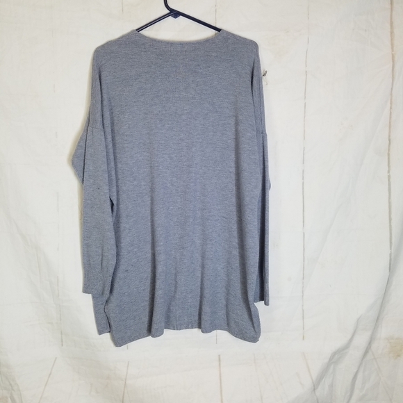 Dreamers Gray tunic sweater - Picture 7 of 8